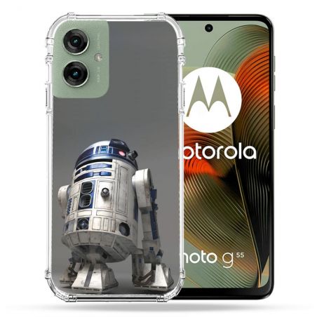 Coque Renforcée Pour Motorola G55 5G Star Wars - R2D2