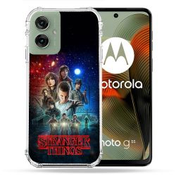 Coque Renforcée Pour Motorola G55 5G Stranger Things Affiche 1