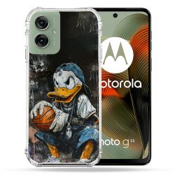 Coque Renforcée Pour Motorola G55 5G Street Art Donald Duck