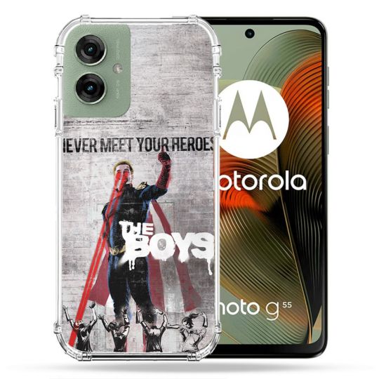 Coque Renforcée Pour Motorola G55 5G The Boys Affiche