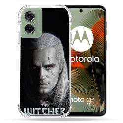 Coque Renforcée Pour Motorola G55 5G The Witcher Noir
