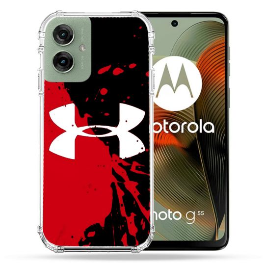 Coque Renforcée Pour Motorola G55 5G Under Armour