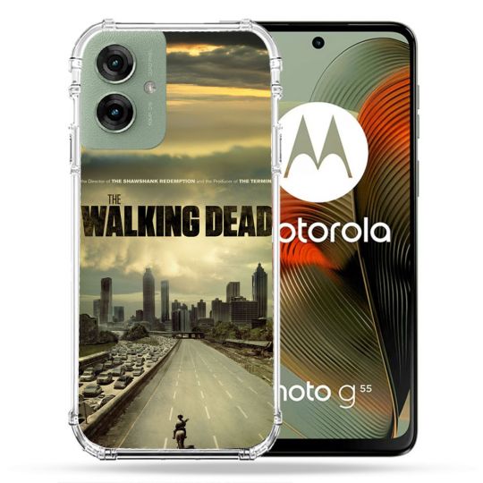 Coque Renforcée Pour Motorola G55 5G Walking Dead