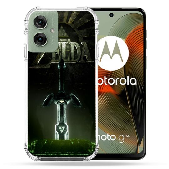 Coque Renforcée Pour Motorola G55 5G Zelda