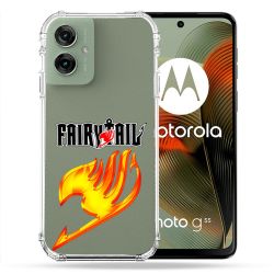 Coque Renforcée Transparente Pour Motorola G55 5G Fairy Tail