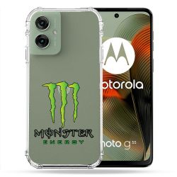 Coque Renforcée Transparente Pour Motorola G55 5G Monster Energy