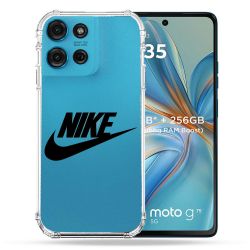 Coque Renforcée Transparente Pour Motorola G75 5G Nike