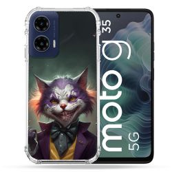 Coque Renforcée Pour Motorola G35 5G Animal Chat Joker
