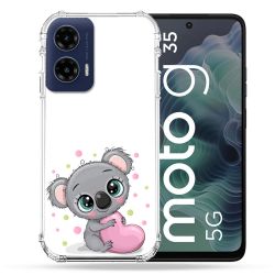 Coque Renforcée Pour Motorola G35 5G Animal Koala Cœur