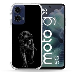 Coque Renforcée Pour Motorola G35 5G Animal Panthère Noire