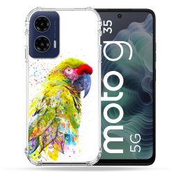 Coque Renforcée Pour Motorola G35 5G Animal Perroquet Jaune