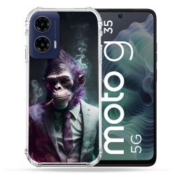 Coque Renforcée Pour Motorola G35 5G Animal Singe Business