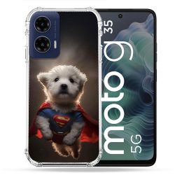 Coque Renforcée Pour Motorola G35 5G Animal Super Chien