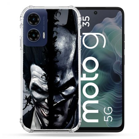 Coque Renforcée Pour Motorola G35 5G Batman Joker