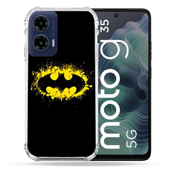 Coque Renforcée Pour Motorola G35 5G Batman Logo