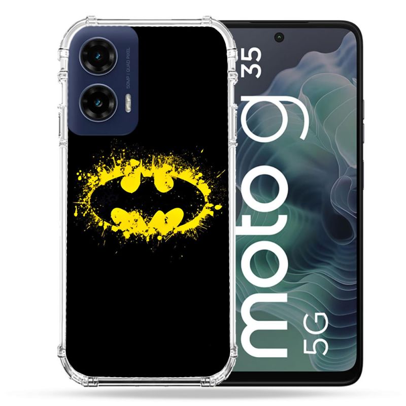 Coque Renforcée Pour Motorola G35 5G Batman Logo