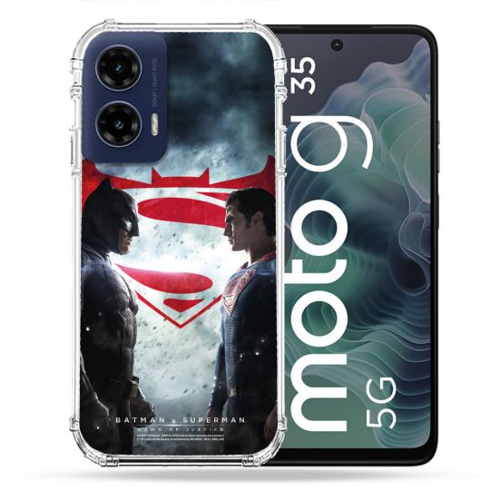 Coque Renforcée Pour Motorola G35 5G Batman VS Superman