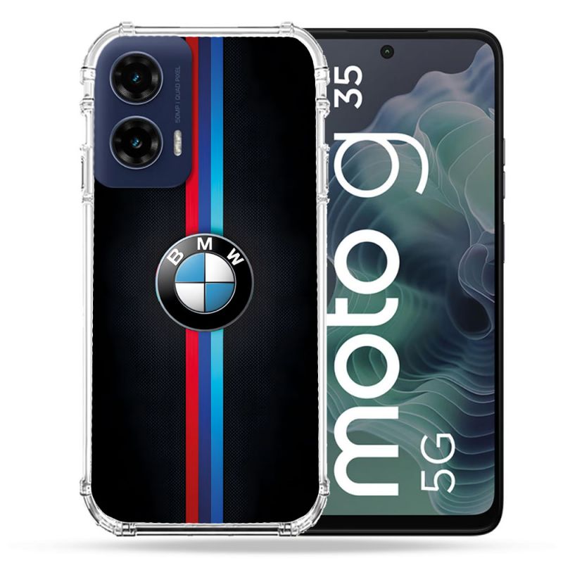 Coque Renforcée Pour Motorola G35 5G BMW Logo