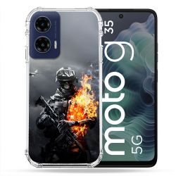 Coque Renforcée Pour Motorola G35 5G Call Of Duty Squelette