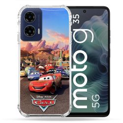 Coque Renforcée Pour Motorola G35 5G Cars Affiche