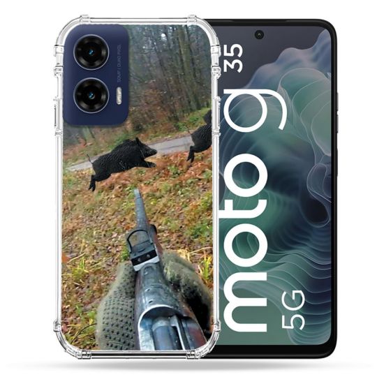 Coque Renforcée Pour Motorola G35 5G Chasse Vision Tir
