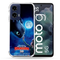 Coque Renforcée Pour Motorola G35 5G Dragons Affiche