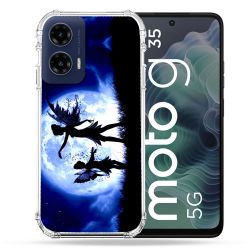 Coque Renforcée Pour Motorola G35 5G Fantastique Fee Lune