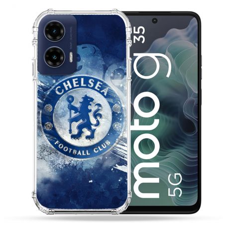 Coque Renforcée Pour Motorola G35 5G Foot Chelsea