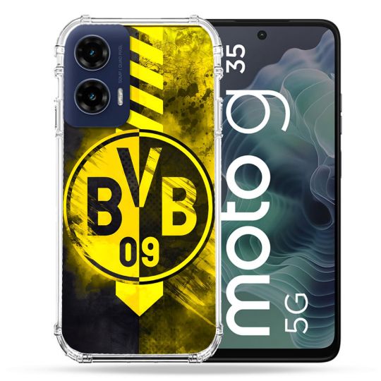 Coque Renforcée Pour Motorola G35 5G Foot Dortmund