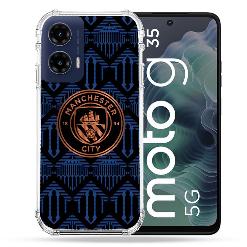 Coque Renforcée Pour Motorola G35 5G Foot Manchester City