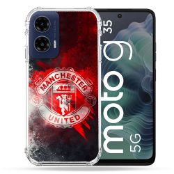 Coque Renforcée Pour Motorola G35 5G Foot Manchester United