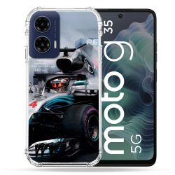 Coque Renforcée Pour Motorola G35 5G Formule 1 F1 Mercedes Petronas