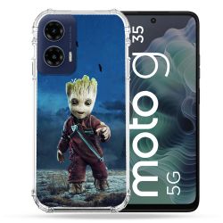 Coque Renforcée Pour Motorola G35 5G Groot Bleu