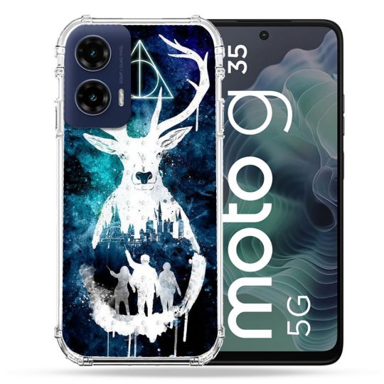 Coque Renforcée Pour Motorola G35 5G Harry Potter Patronome
