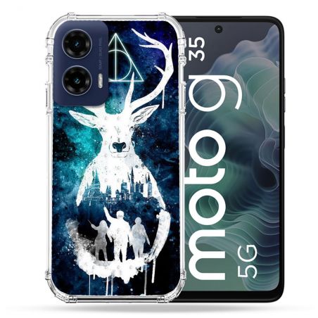 Coque Renforcée Pour Motorola G35 5G Harry Potter Patronome
