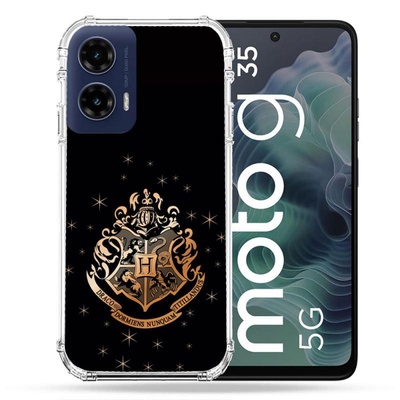 Coque Renforcée Pour Motorola G35 5G Harry Potter Poudlard