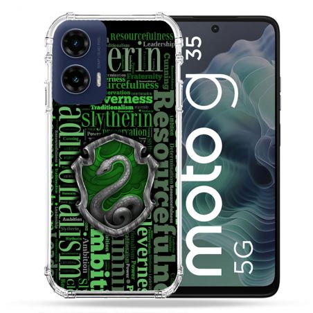 Coque Renforcée Pour Motorola G35 5G Harry Potter Serpentar