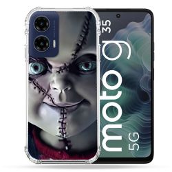 Coque Renforcée Pour Motorola G35 5G Horreur Chucky Cicatrice