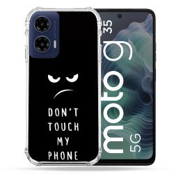 Coque Renforcée Pour Motorola G35 5G Humour Don't Touch