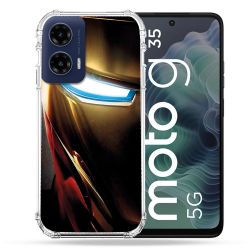 Coque Renforcée Pour Motorola G35 5G Iron Man Casque