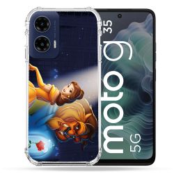 Coque Renforcée Pour Motorola G35 5G La Belle et La Bête