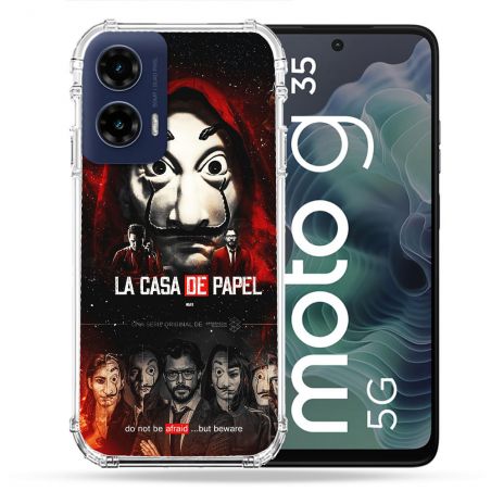 Coque Renforcée Pour Motorola G35 5G La Casa De Papel