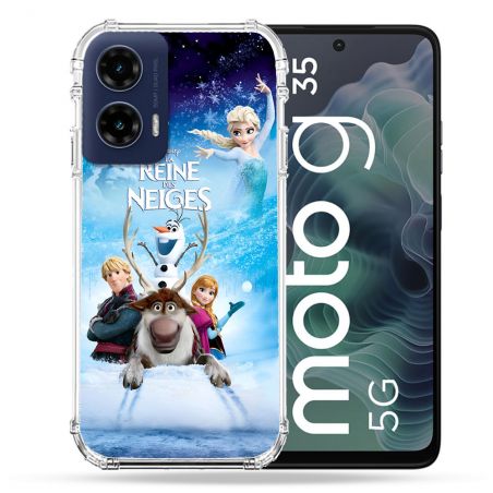 Coque Renforcée Pour Motorola G35 5G La Reine Des Neiges