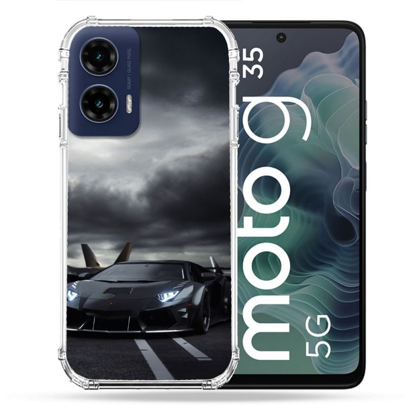 Coque Renforcée Pour Motorola G35 5G Lamborghini Avion