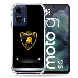 Coque Renforcée Pour Motorola G35 5G Lamborghini Noir