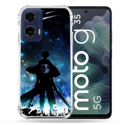 Coque Renforcée Pour Motorola G35 5G Manga Attaque Titans Levi