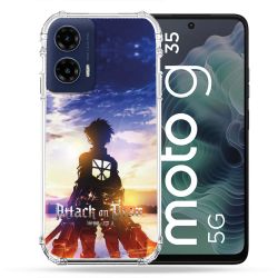 Coque Renforcée Pour Motorola G35 5G Manga Attaque Titans Soleil