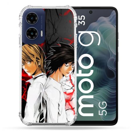 Coque Renforcée Pour Motorola G35 5G Manga Death Note Duo