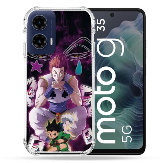 Coque Renforcée Pour Motorola G35 5G Manga Hunter X Hunter Hisoka