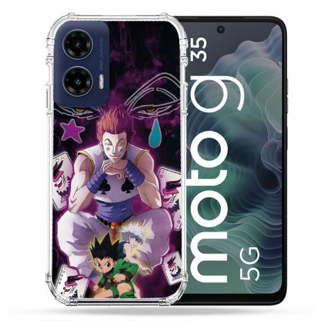 Coque Renforcée Pour Motorola G35 5G Manga Hunter X Hunter Hisoka